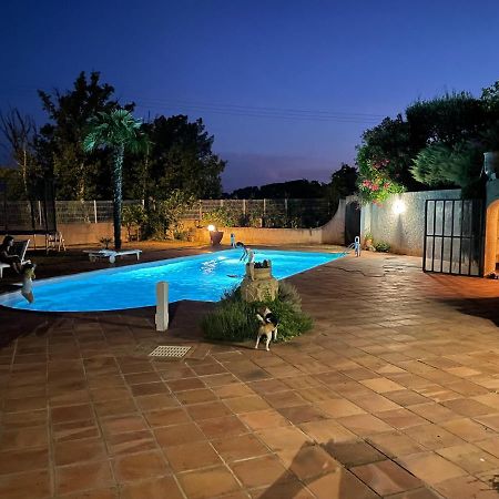 Villa Lazuel, Piscine Privative Chauffee, Vue Panoramique Et Jardin Clos Aubenas Zewnętrze zdjęcie