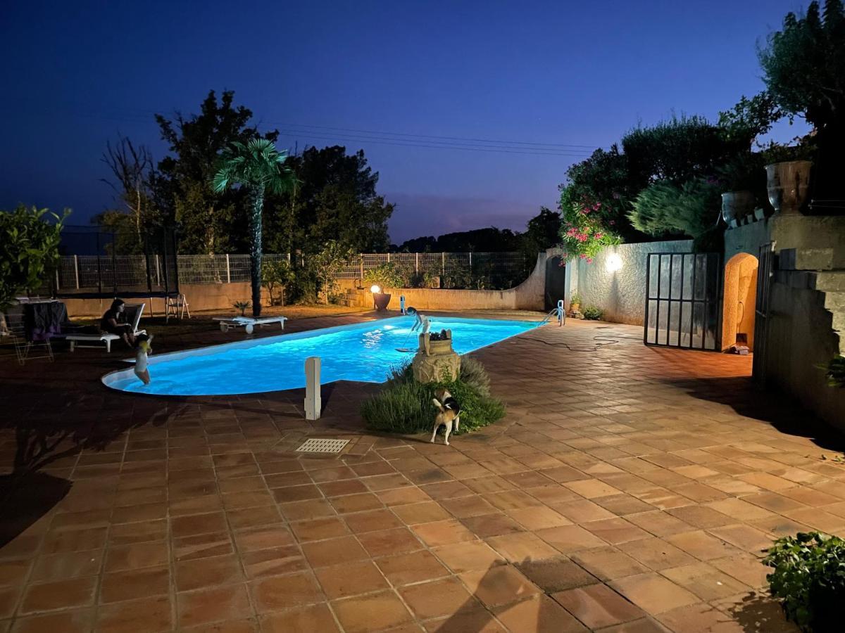 Villa Lazuel, Piscine Privative Chauffee, Vue Panoramique Et Jardin Clos Aubenas Zewnętrze zdjęcie